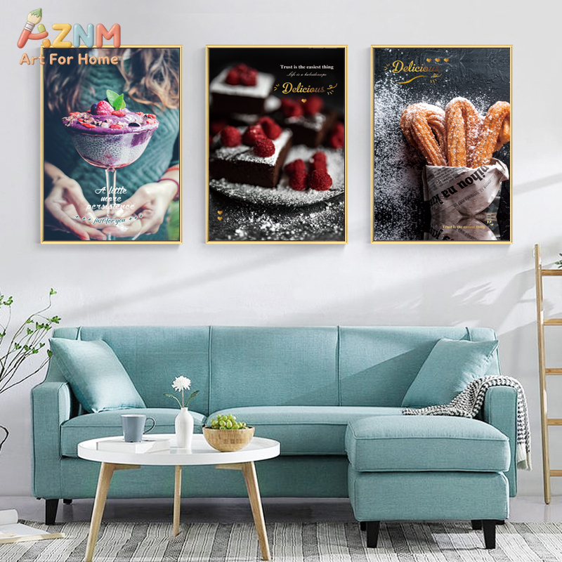 AZNM 3PCS Delicious Dessert Ca - Photography Quotes Inspirational incelemesi ve fiyatı