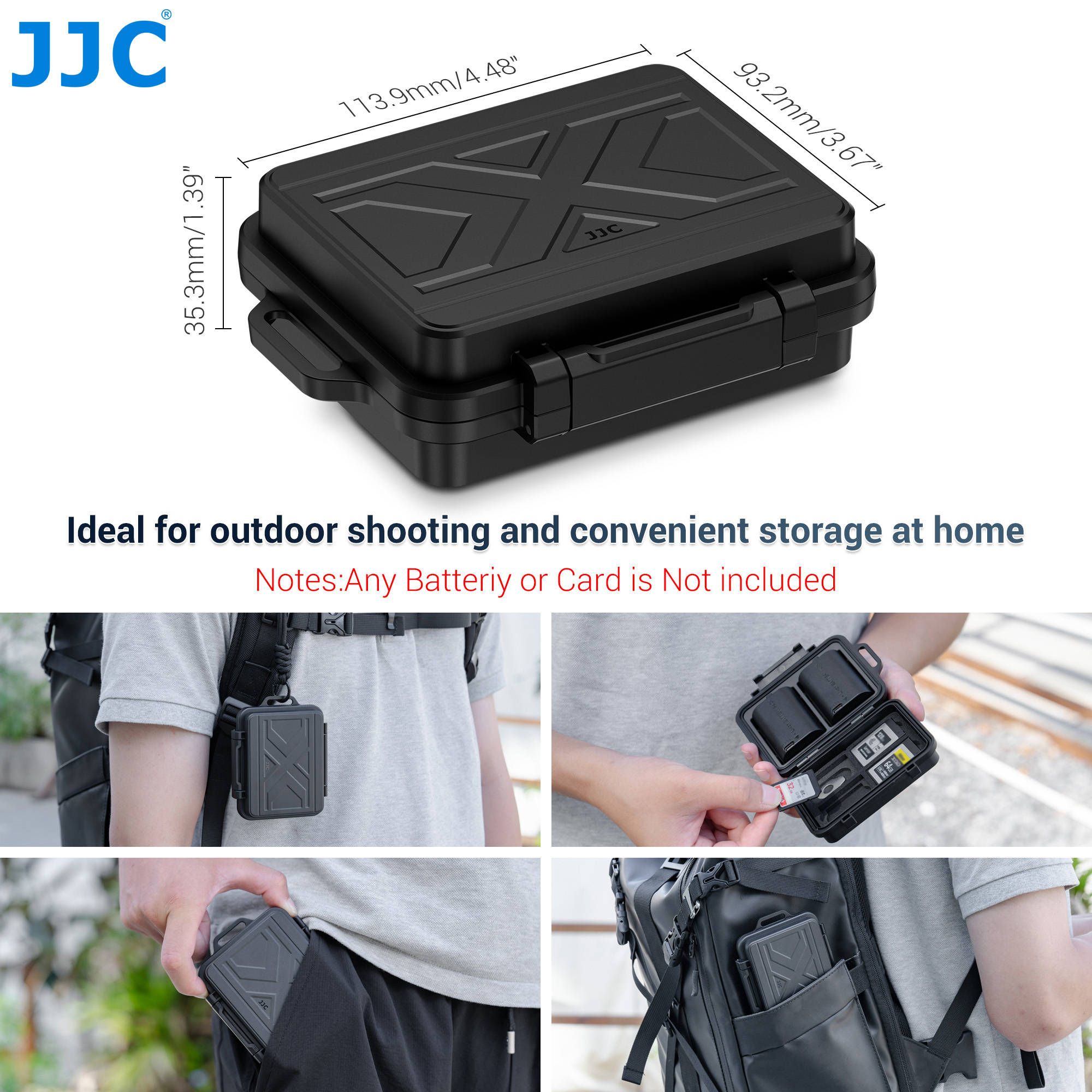JJC Camera Battery Memory Card - Camera Battery Grip incelemesi ve fiyatı