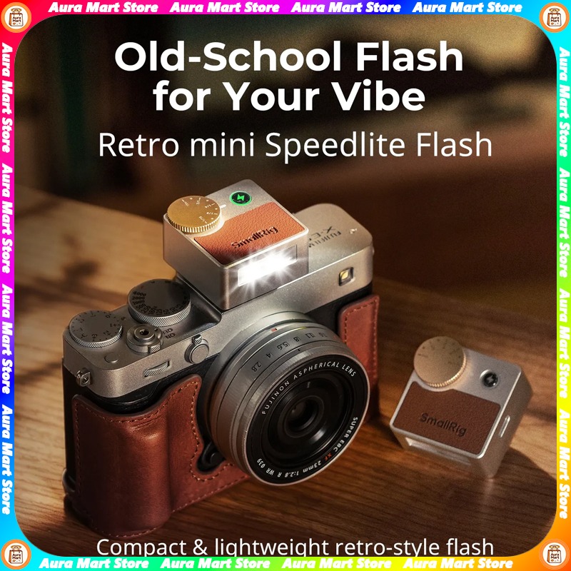 Smallrig RS-R20 Retro Mini Spe - Speedlite Flash External incelemesi ve fiyatı