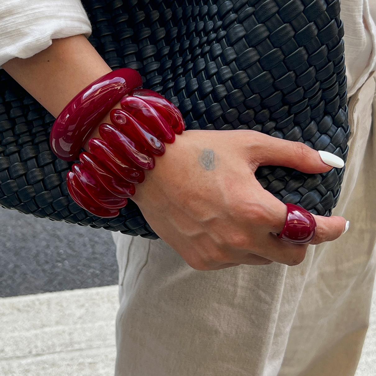 Irregular Resin Ring for Women - Photography Design incelemesi ve fiyatı