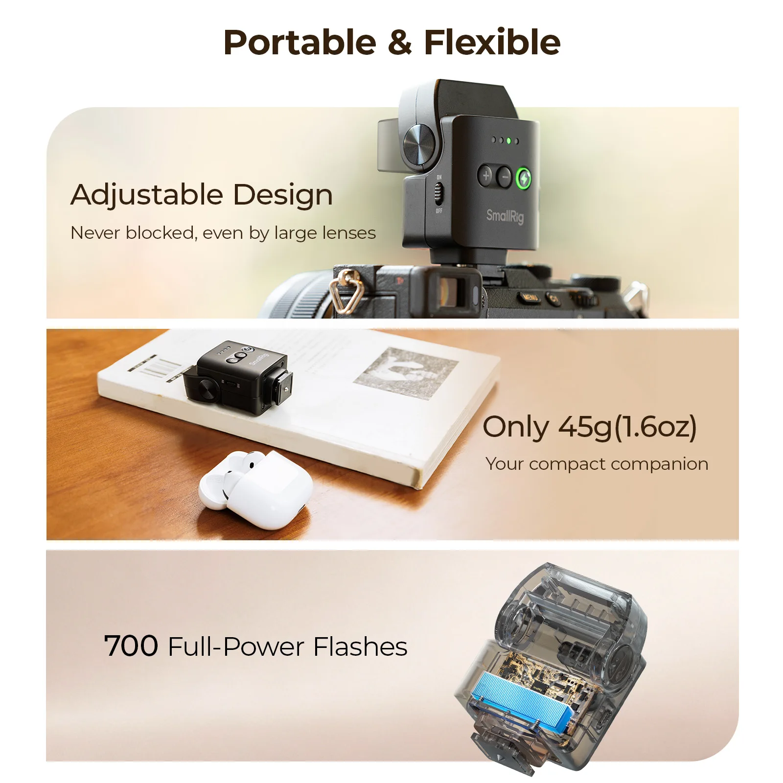 SmallRig 5883 Mini External Fl - Speedlite Flash External incelemesi ve fiyatı