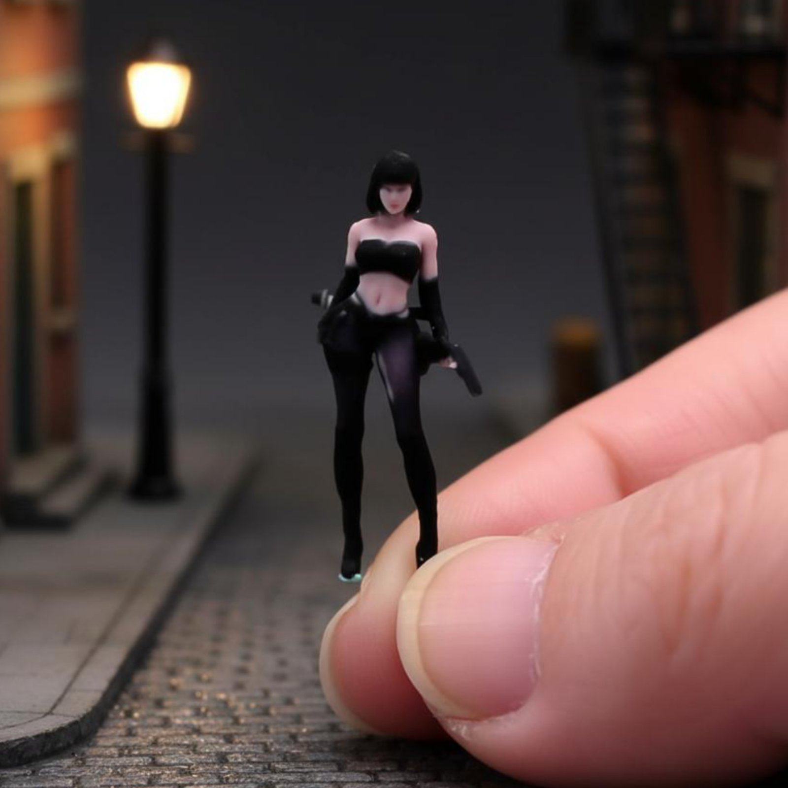 1:64 Scale Female Spy Figure R - Photography Close Up incelemesi ve fiyatı