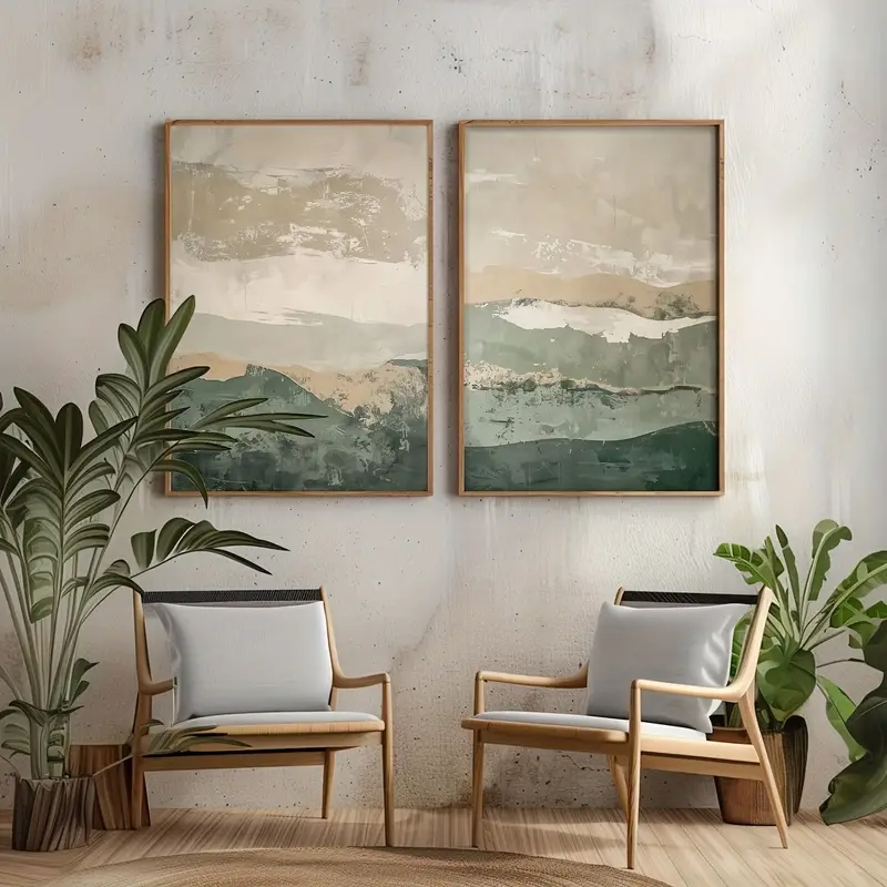 2pcs/set Wabi Sabi Abstract Ge - Photography Geometry incelemesi ve fiyatı