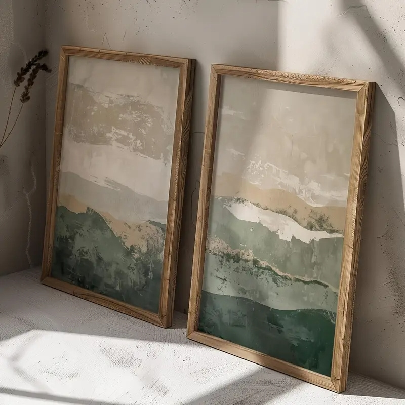 2pcs/set Wabi Sabi Abstract Ge - Photography Geometry incelemesi ve fiyatı