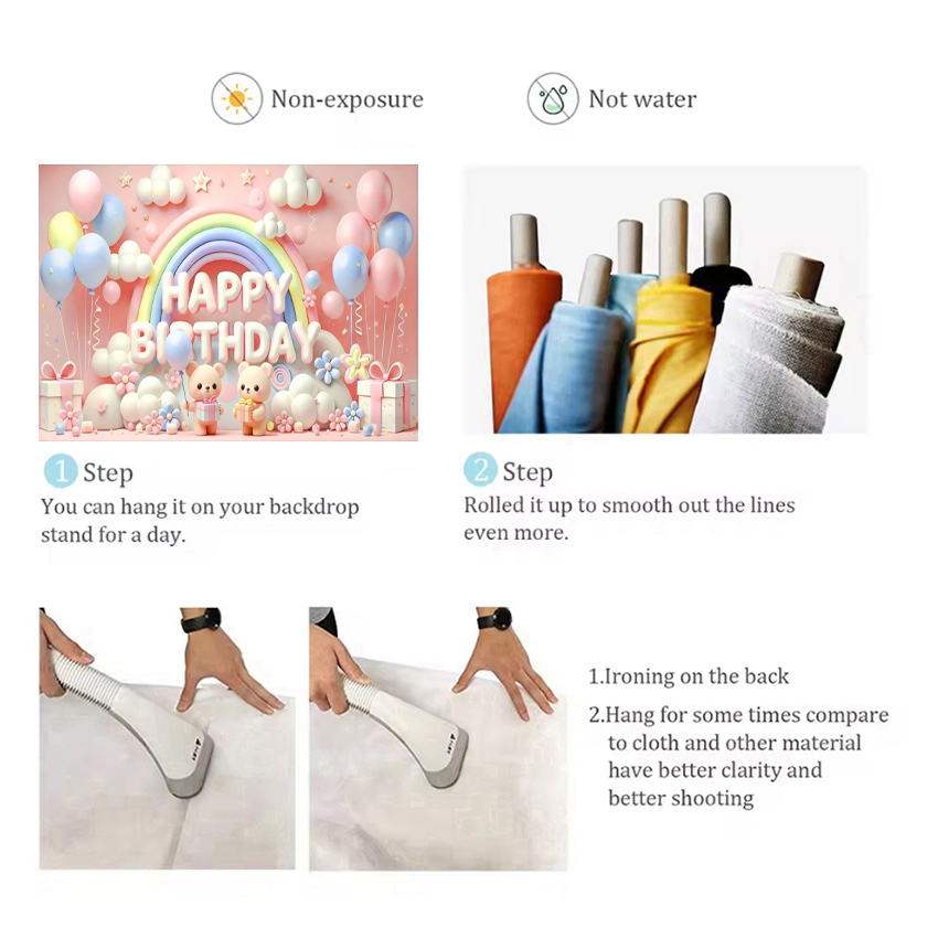 Colorful Balloon Rainbow Theme - Photography Composition incelemesi ve fiyatı