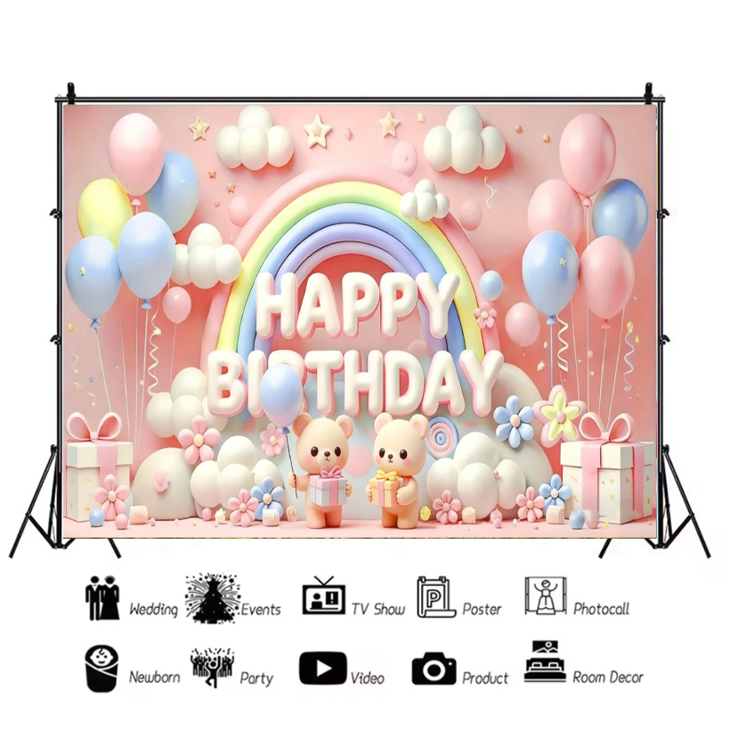 Colorful Balloon Rainbow Theme - Photography Composition incelemesi ve fiyatı