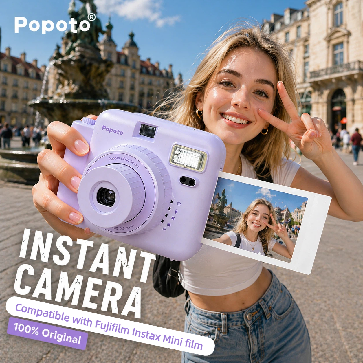 Popoto Instant Camera Cute Mac - Photography Close Up incelemesi ve fiyatı