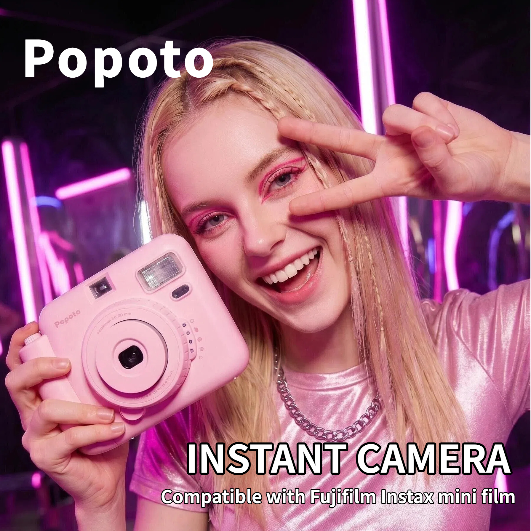 Popoto Instant Camera Cute Mac - Photography Close Up incelemesi ve fiyatı