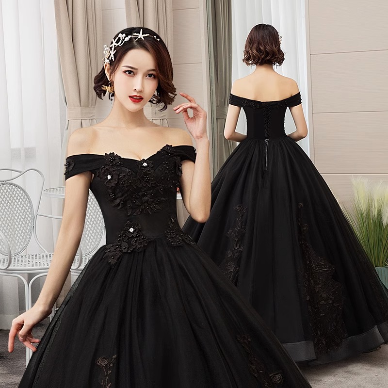 New bridal dress black off-sho - Photography Solo incelemesi ve fiyatı