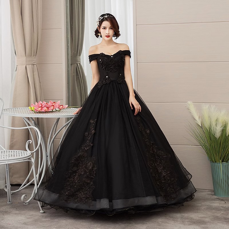 New bridal dress black off-sho - Photography Solo incelemesi ve fiyatı