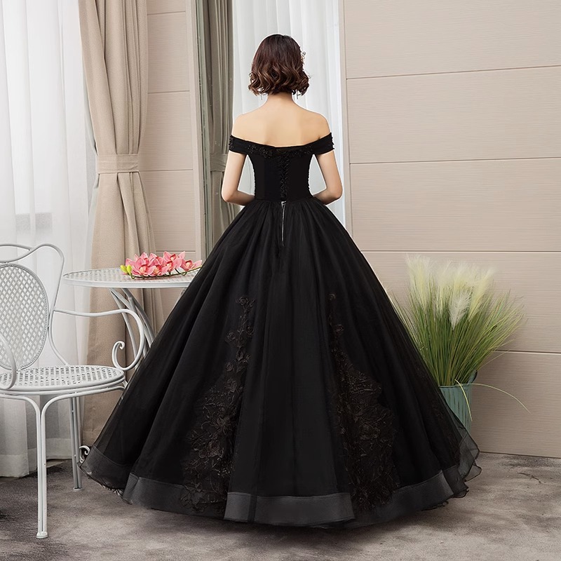 New bridal dress black off-sho - Photography Solo incelemesi ve fiyatı