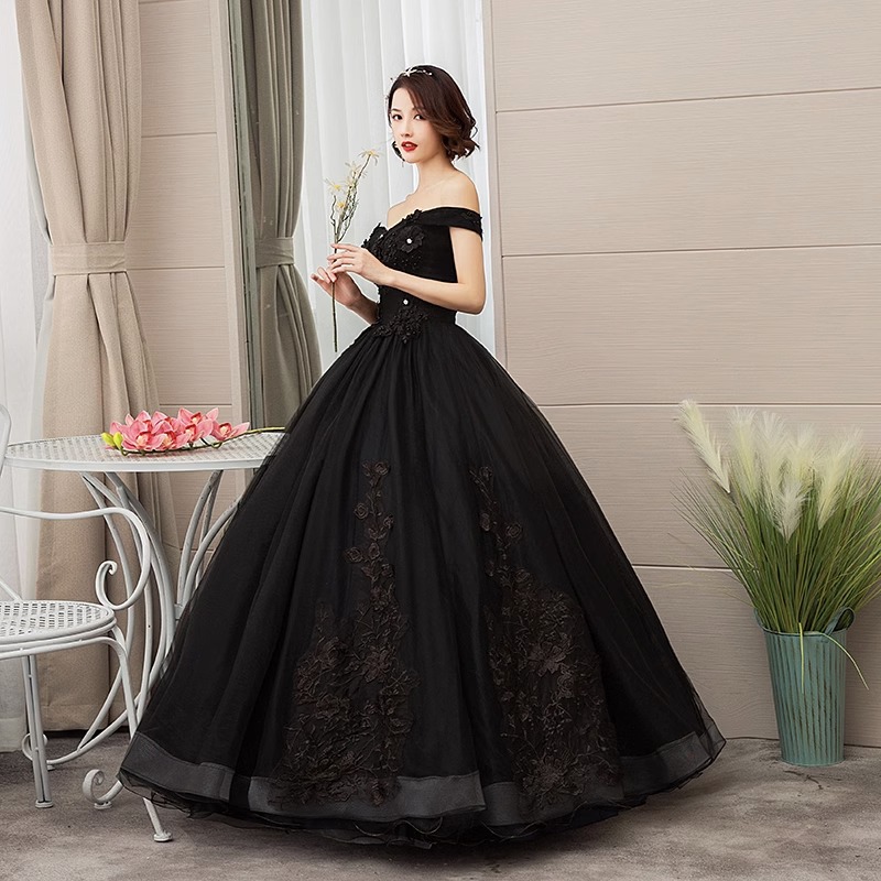 New bridal dress black off-sho - Photography Solo incelemesi ve fiyatı
