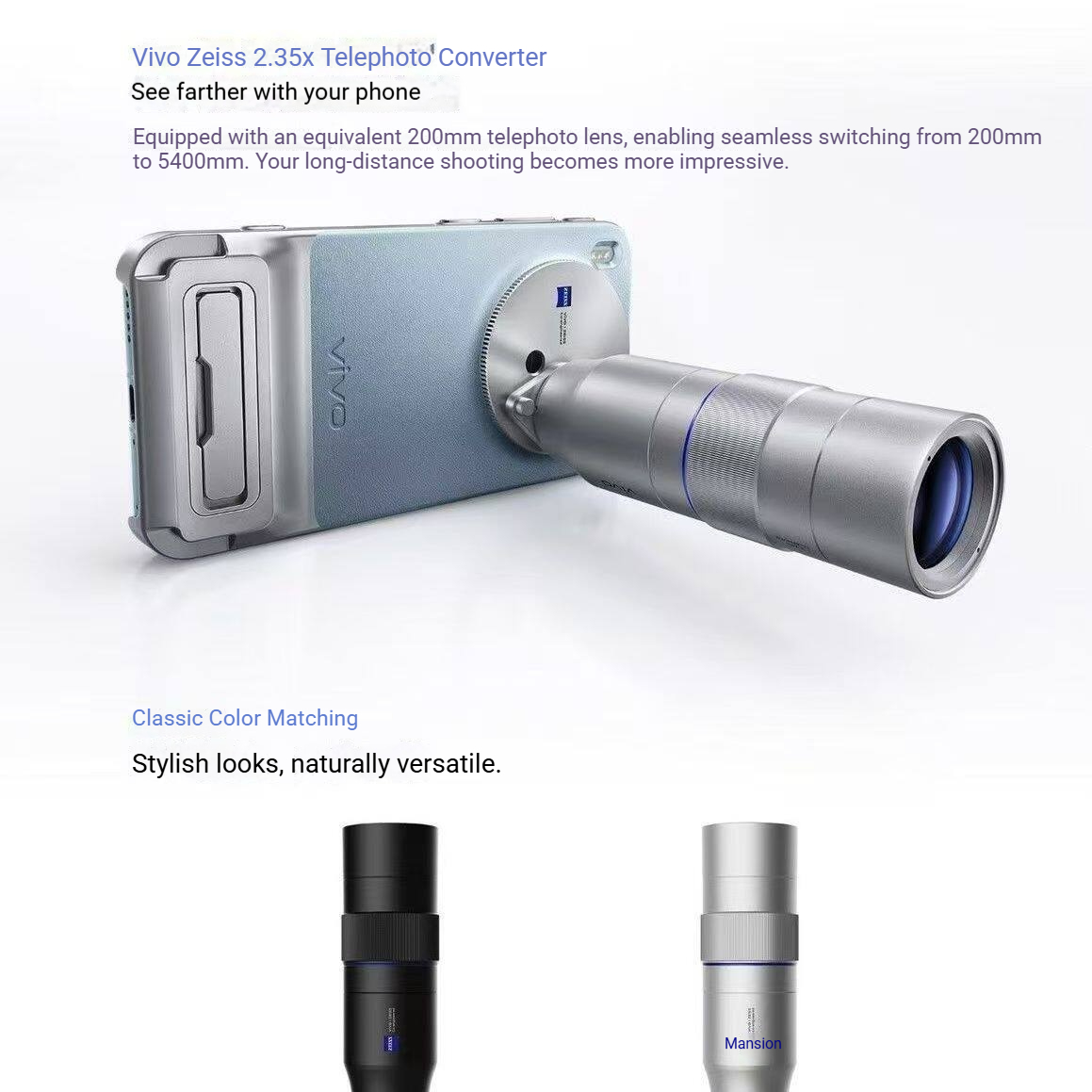 Zeiss 2.35X Telephoto Zoom Len - Photography Kit X300 incelemesi ve fiyatı