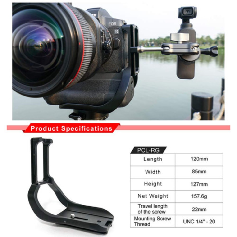 SUNWAYFOTO Dedicated L-bracket - Camera Battery Grip incelemesi ve fiyatı