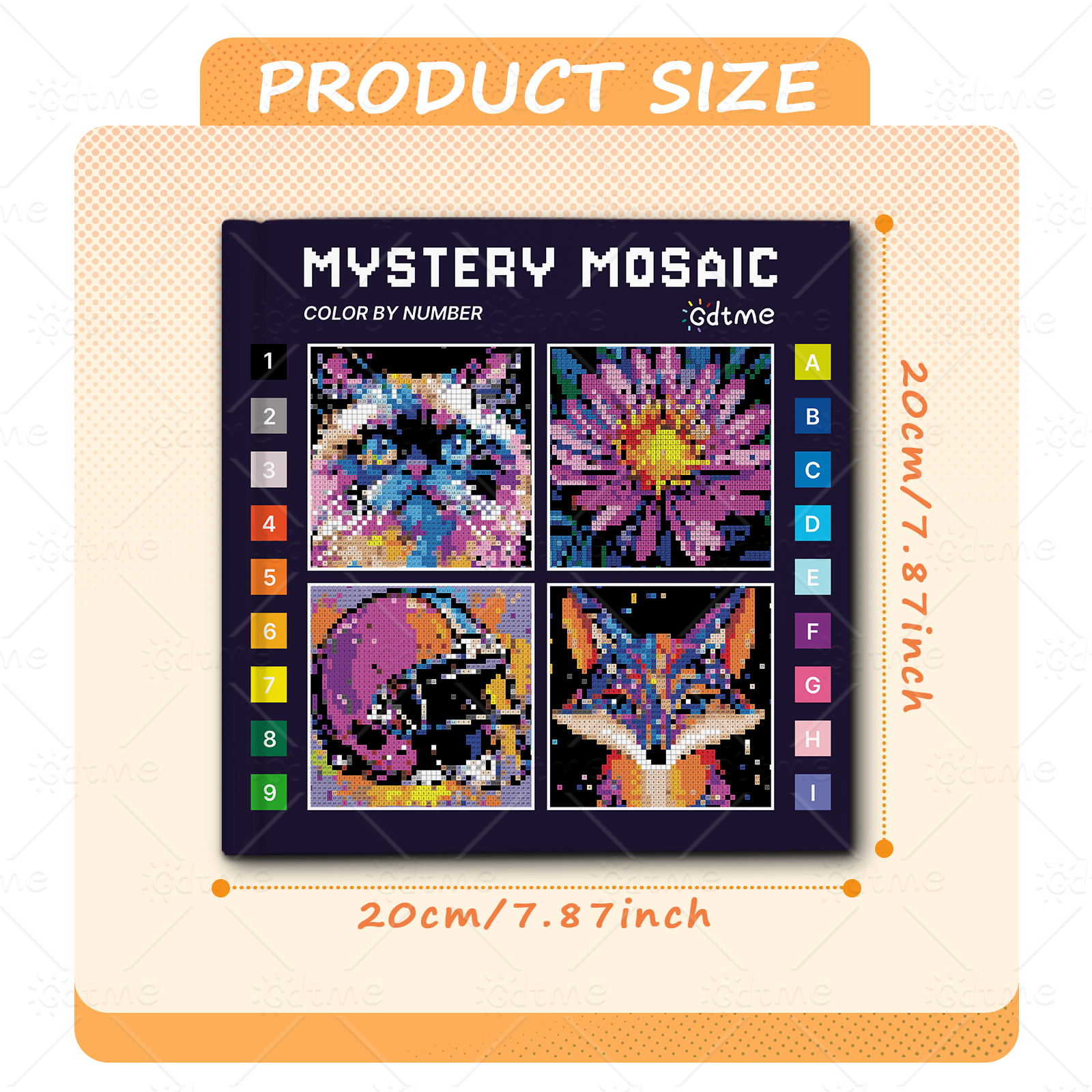 1pc Funny Mystery Mosaics Pixe - Photography Book incelemesi ve fiyatı