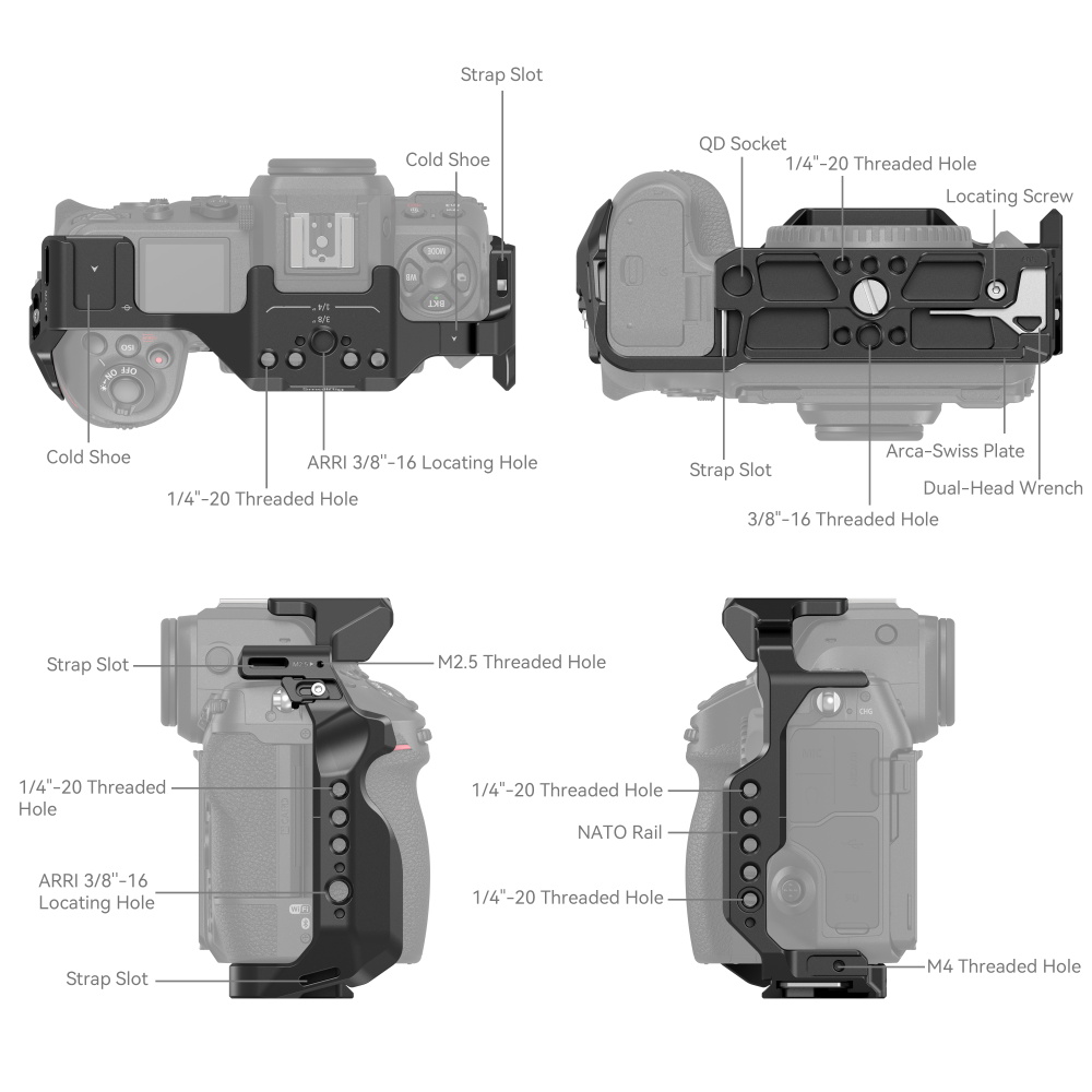 SmallRig Camera Cage for Nikon - Camera Battery Grip incelemesi ve fiyatı