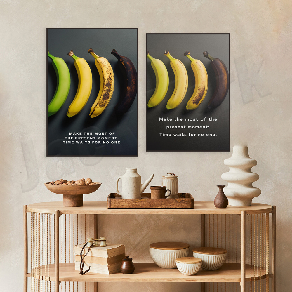 Colorful banana aging stages,  - Photography Quotes Inspirational incelemesi ve fiyatı