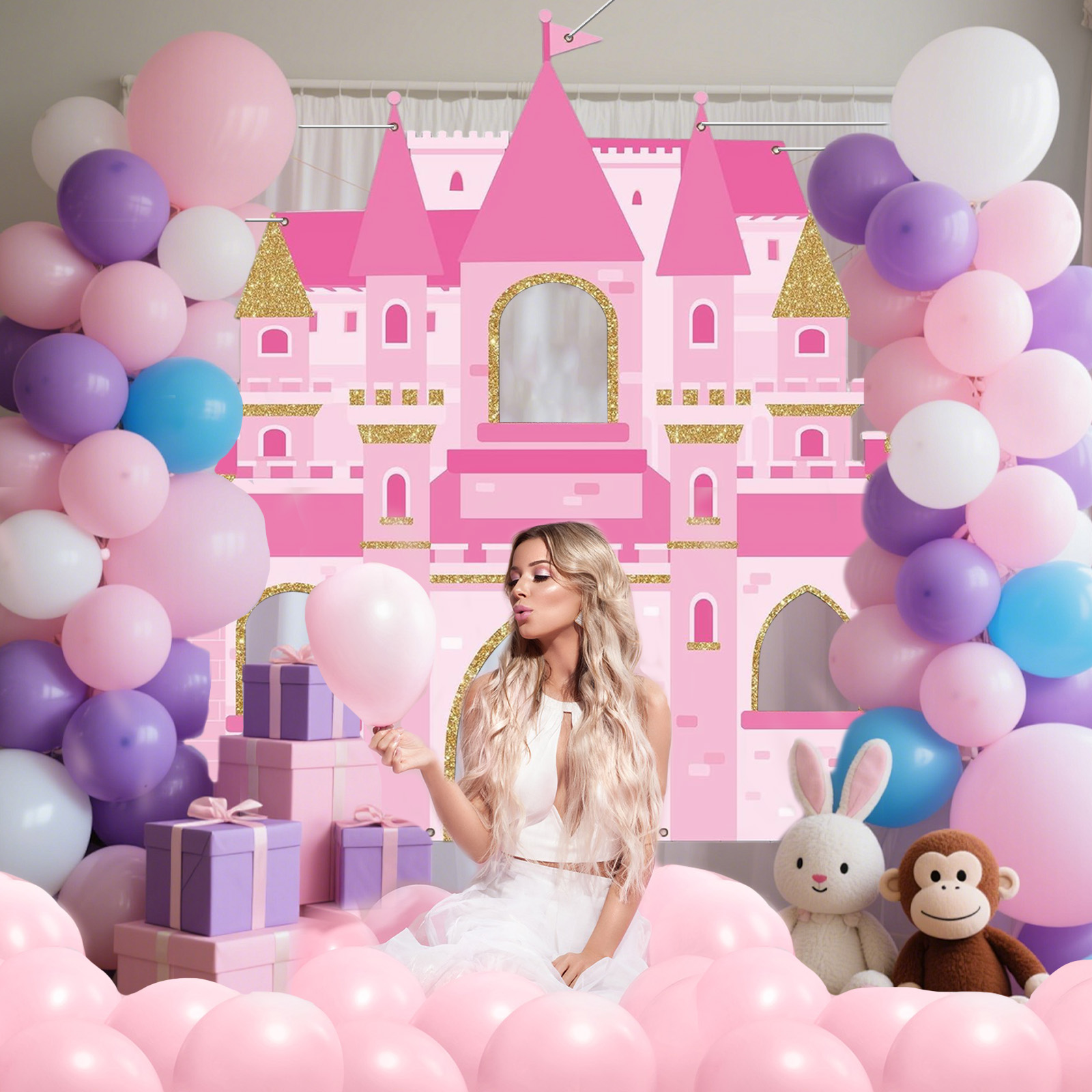 Pink Castle Party Photo Booth  - Photography Term incelemesi ve fiyatı