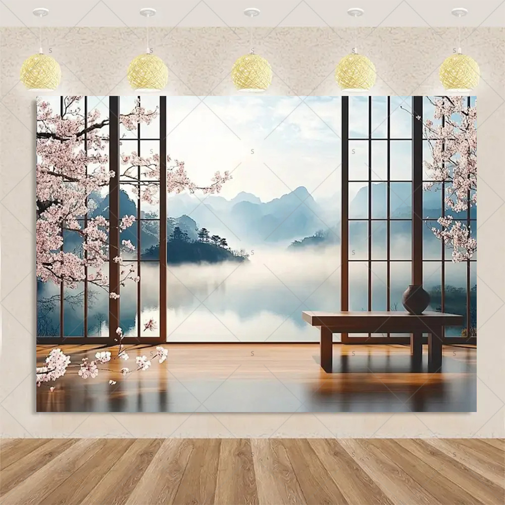 Pink Sakura Background Japanes - Photography Composition incelemesi ve fiyatı