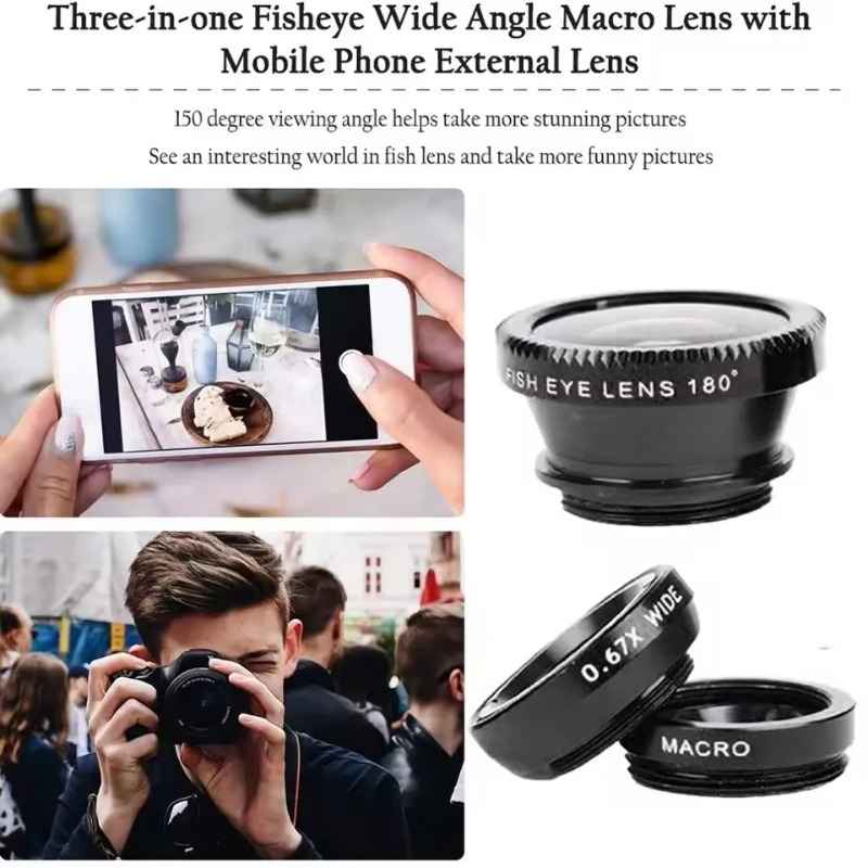 External Phone Lens Kit Wide A - Photography High Angle incelemesi ve fiyatı