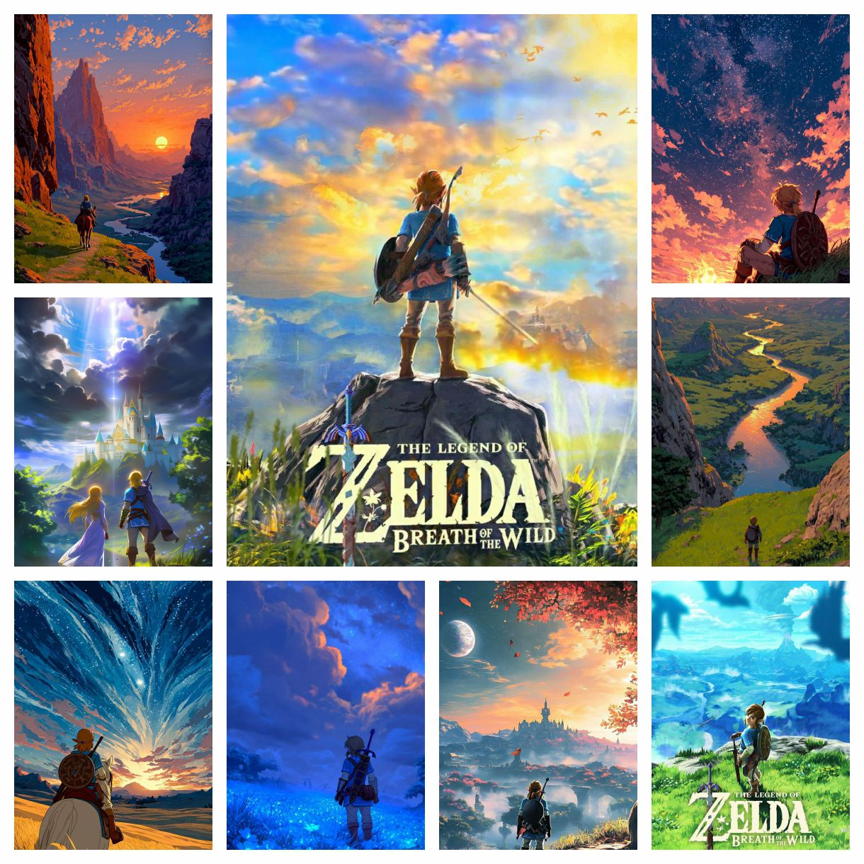 Z-Zelda Travel Anime Game Land - Photography Geometry incelemesi ve fiyatı