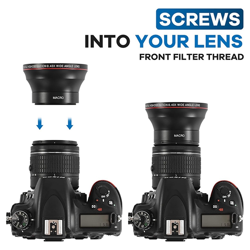 58MM 0.43x High-Definition Wid - Photography High Angle incelemesi ve fiyatı