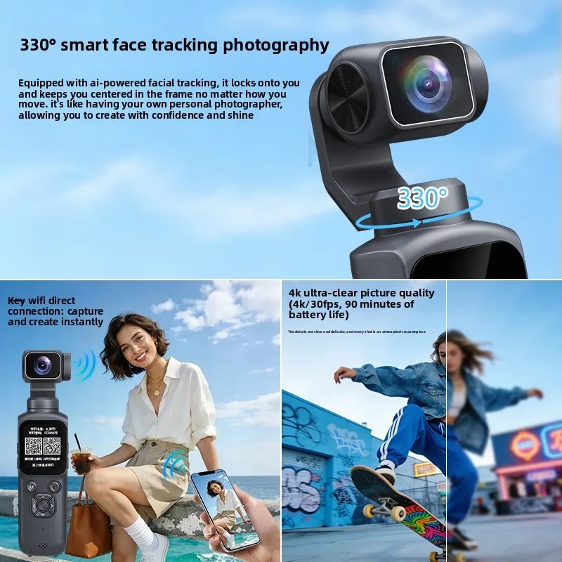 4K HJD05 Pocket 3 Camera with  - Photography Term incelemesi ve fiyatı
