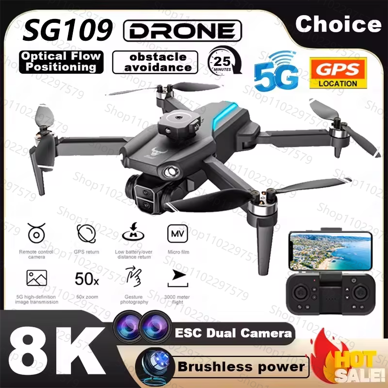 New SG109 Drone 8K Professiona - Photography High Angle incelemesi ve fiyatı