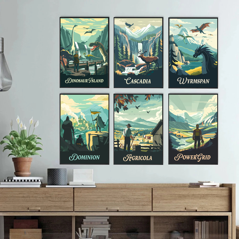 Cartoon Abstract Game Scene La - Photography Design incelemesi ve fiyatı
