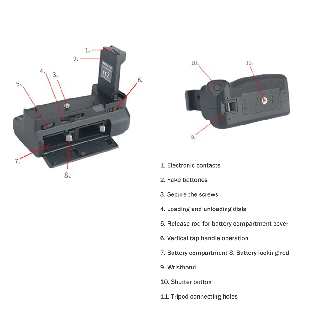 T35C SLR Camera Handle Vertica - Camera Battery Grip incelemesi ve fiyatı