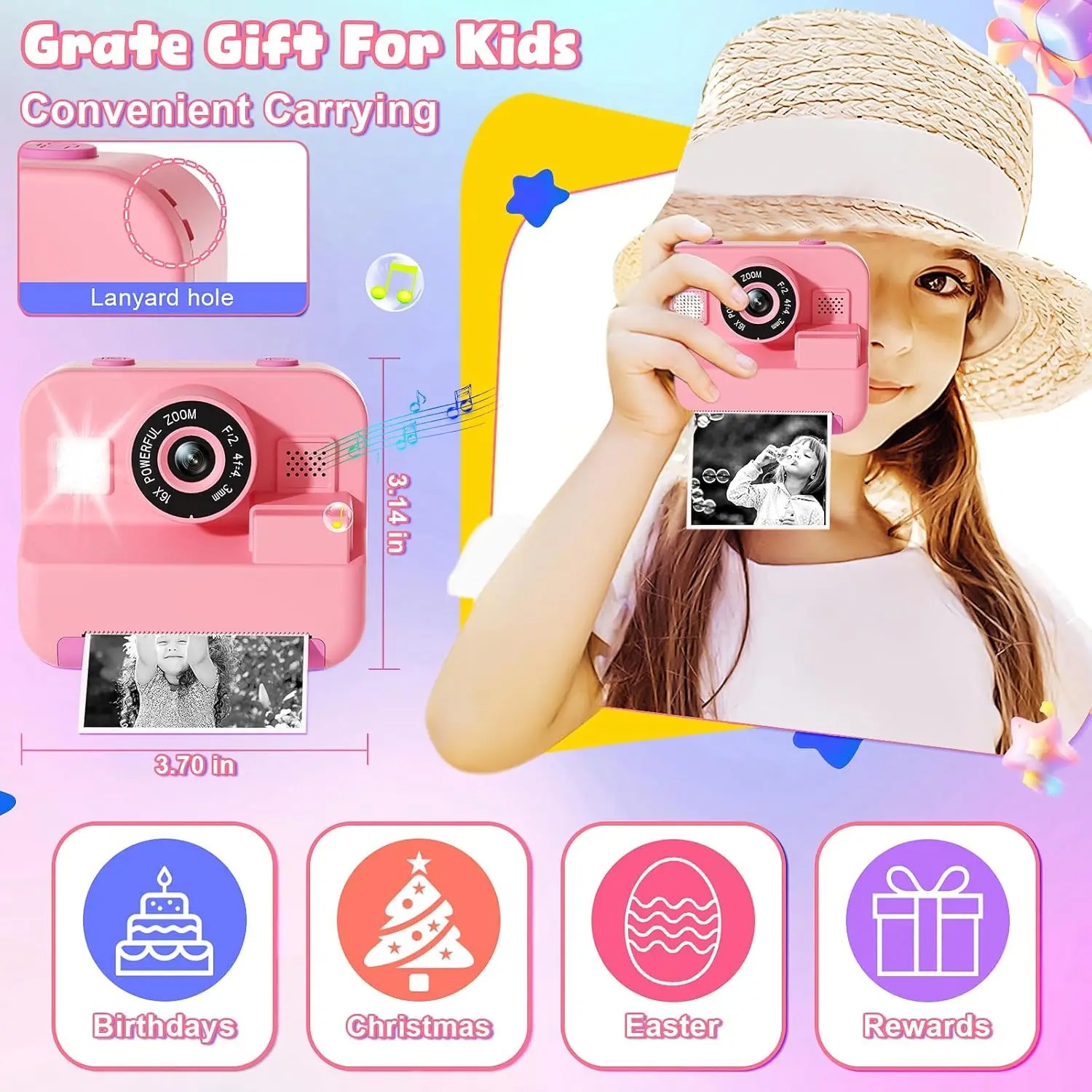 newInstant Print Camera With 3 - Photography Close Up incelemesi ve fiyatı