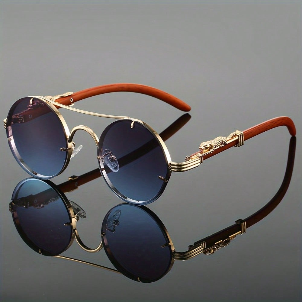 Stylish Round Metal Frame Sung - Photography Design incelemesi ve fiyatı