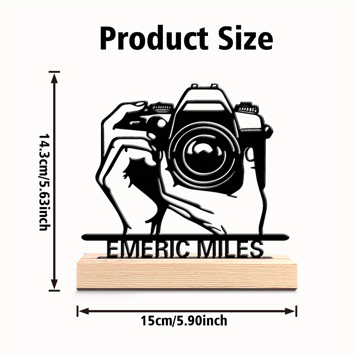 Personalized Emric Miles Camer - Photography Design incelemesi ve fiyatı