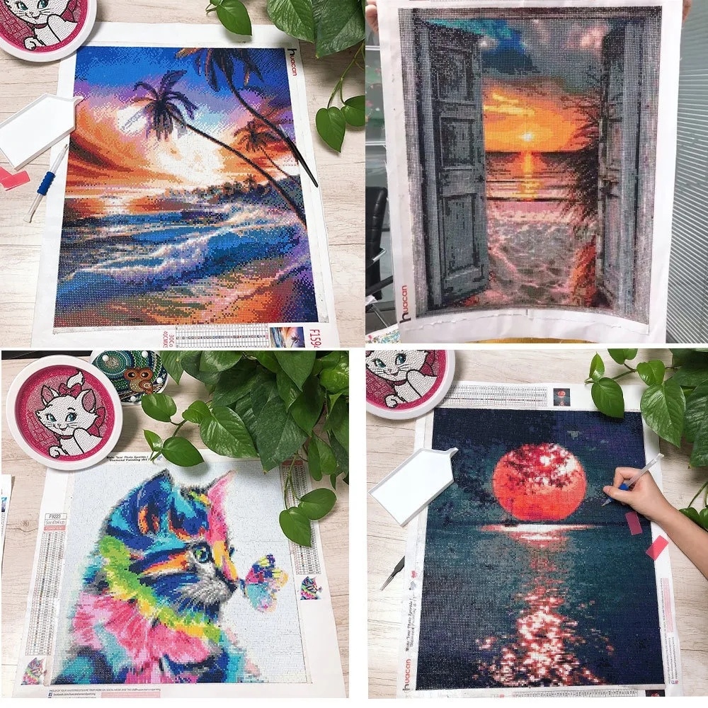 HUACAN DIY Diamond Painting My - Photography Geometry incelemesi ve fiyatı