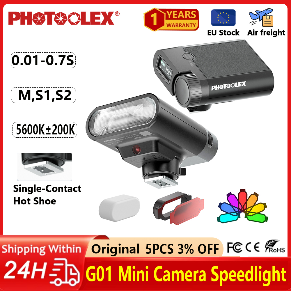 PHOTOOLEX G01 Mini Speedlight  - Speedlite Flash External incelemesi ve fiyatı