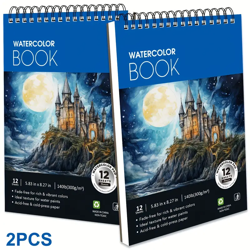 2pcs 12 Sheets Watercolor Sket - Photography Book incelemesi ve fiyatı