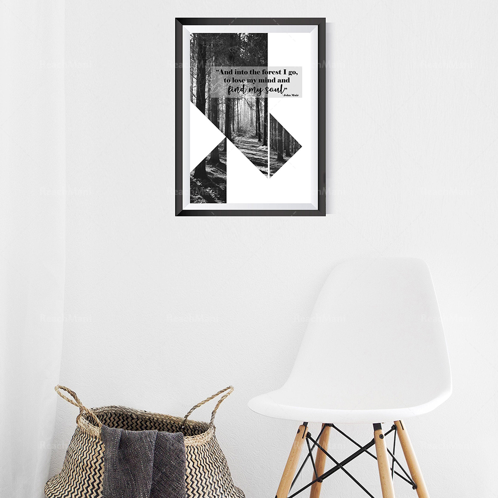 Black and white forest prints/ - Photography Quotes Inspirational incelemesi ve fiyatı